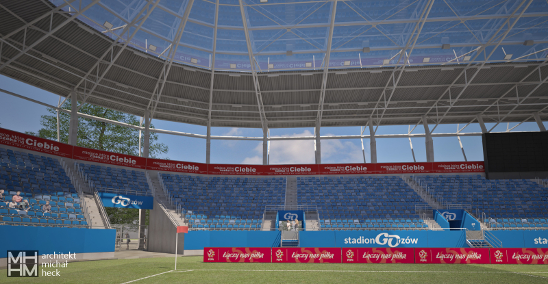15/17 Wizualizacje stadionu piłkarskiego w Gorzowie