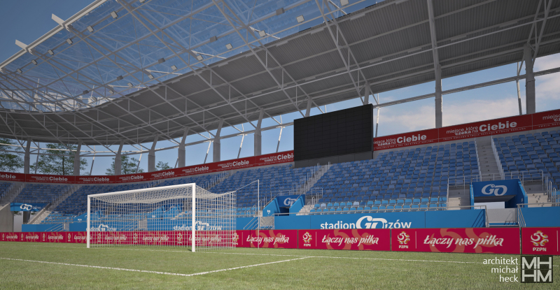16/17 Wizualizacje stadionu piłkarskiego w Gorzowie