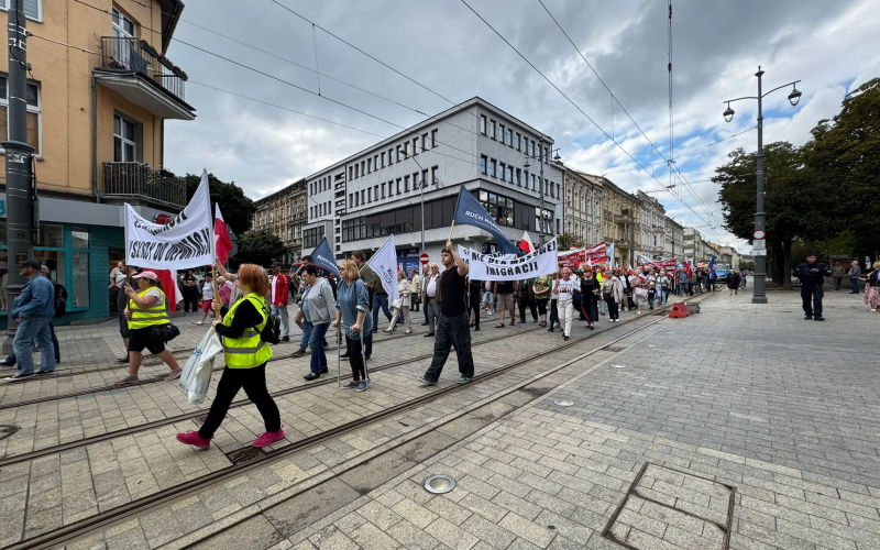 16/17 Marsz przeciwko imigracji w Gorzowie