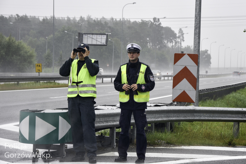 6/12 Kontrole autobusów na S3 koło Gorzowa