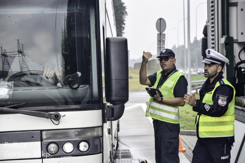 9/12 Kontrole autobusów na S3 koło Gorzowa
