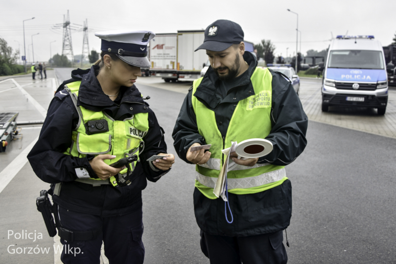 11/12 Kontrole autobusów na S3 koło Gorzowa