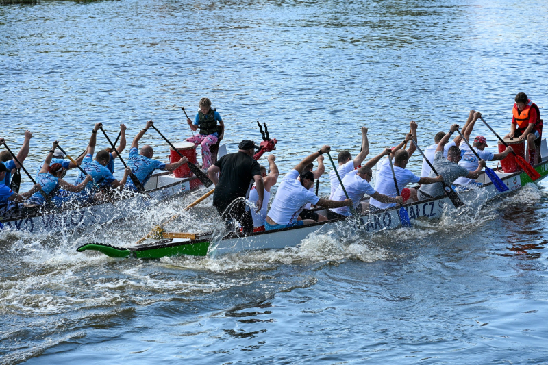 7/7 Wyścig smoczych łodzi w Gorzowie