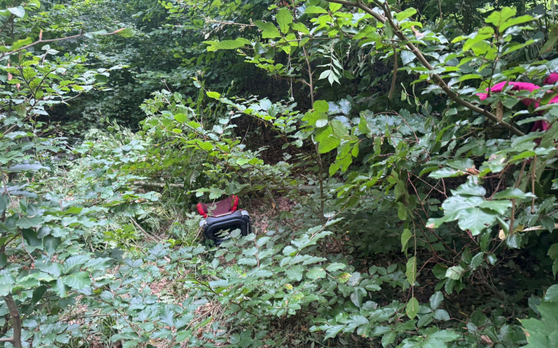 1/6 Dachowanie opla na drodze z Kłodawy do Barlinka