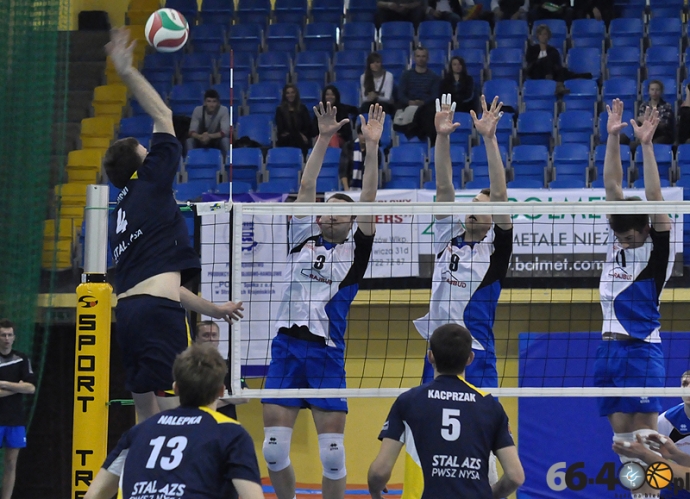 63/84 Rajbud Meprozet GTPS Gorzów - AZS Stal Nysa 3:0 (27:25;25:19;25:21)