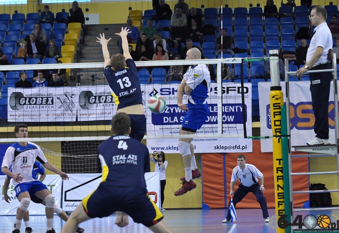 68/84 Rajbud Meprozet GTPS Gorzów - AZS Stal Nysa 3:0 (27:25;25:19;25:21)