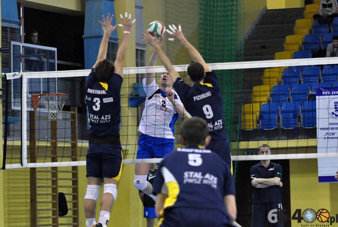 71/84 Rajbud Meprozet GTPS Gorzów - AZS Stal Nysa 3:0 (27:25;25:19;25:21)