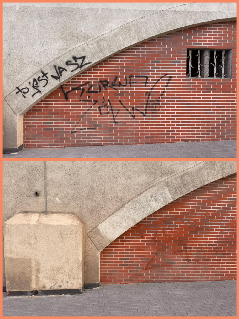 2/12 Społecznik oczyścił estakadę kolejową w Gorzowie