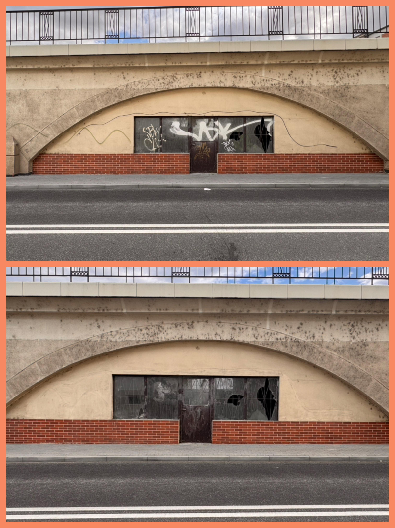 8/12 Społecznik oczyścił estakadę kolejową w Gorzowie