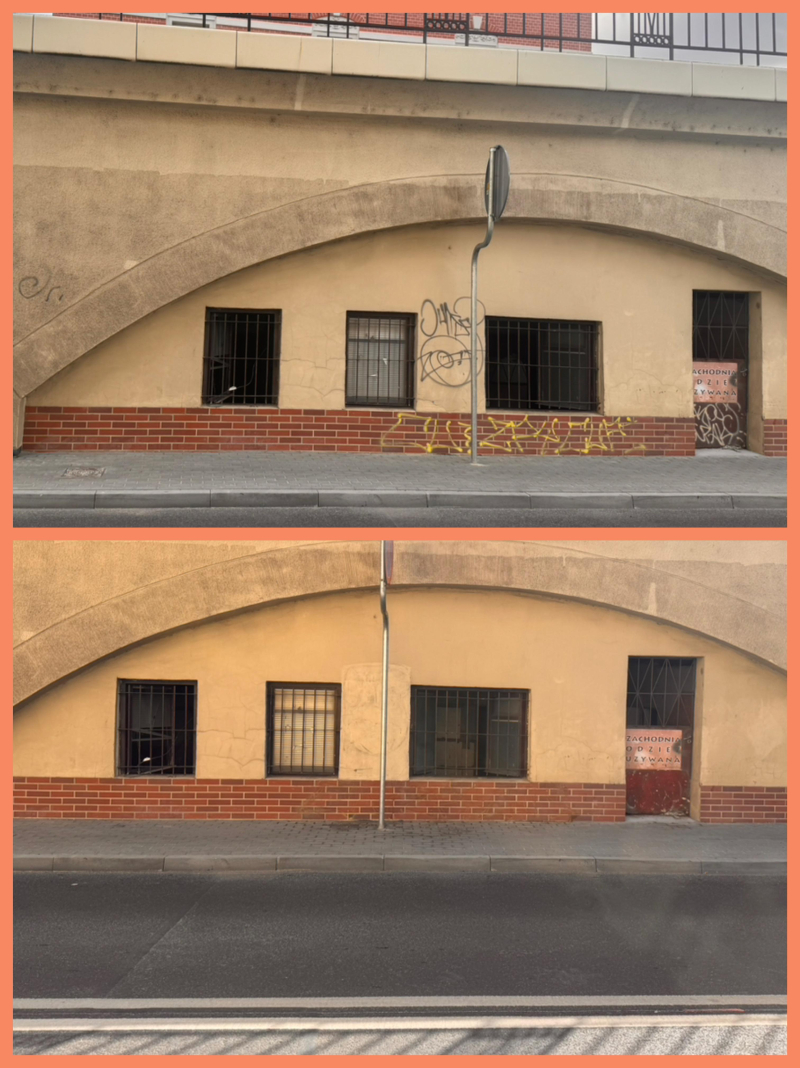 10/12 Społecznik oczyścił estakadę kolejową w Gorzowie