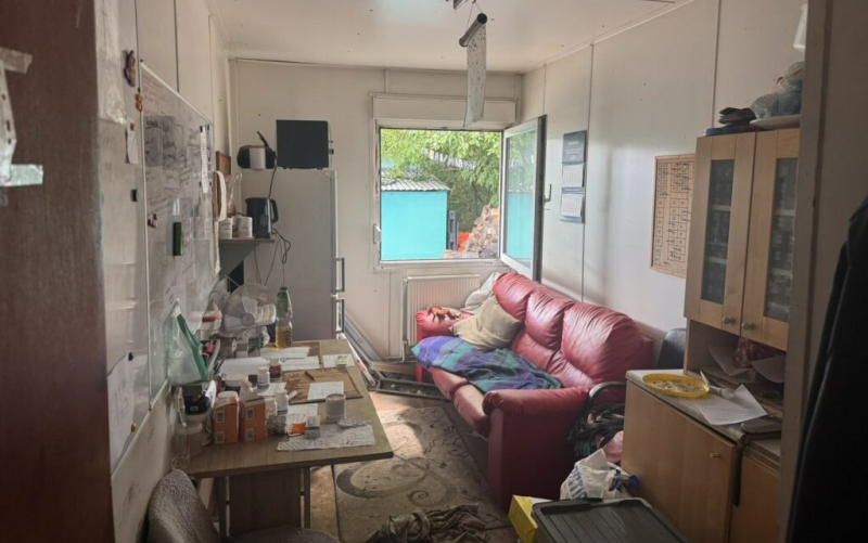 7/8 Tak wygląda zaplecze socjalne w schronisku w Gorzowie