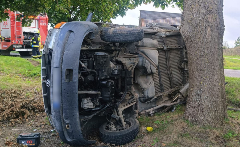 3/5 Dachowanie busa na D130 koło Wysokiej