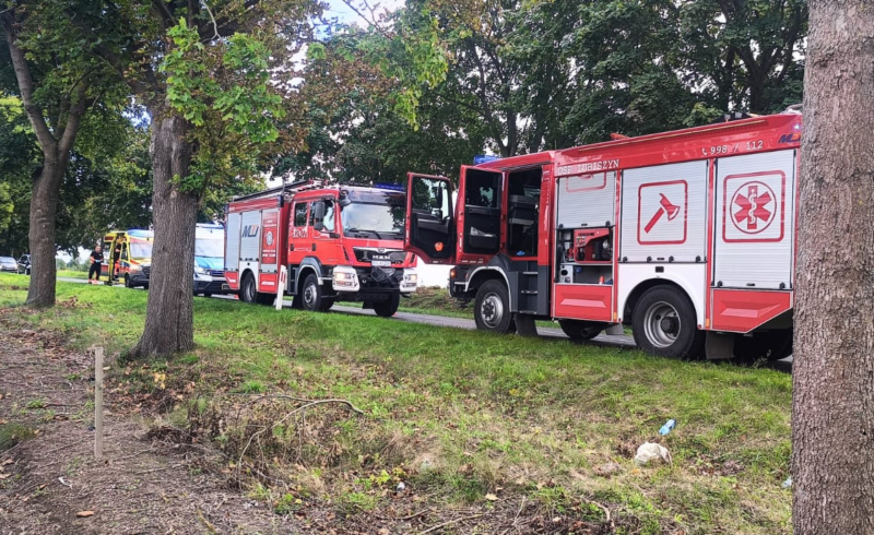 4/5 Dachowanie busa na D130 koło Wysokiej