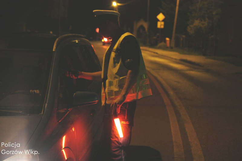 1/7 Wieczorne kontrole trzeźwości w Gorzowie i podgorzowskich miejscowościach
