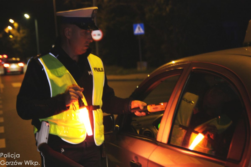 7/7 Wieczorne kontrole trzeźwości w Gorzowie i podgorzowskich miejscowościach