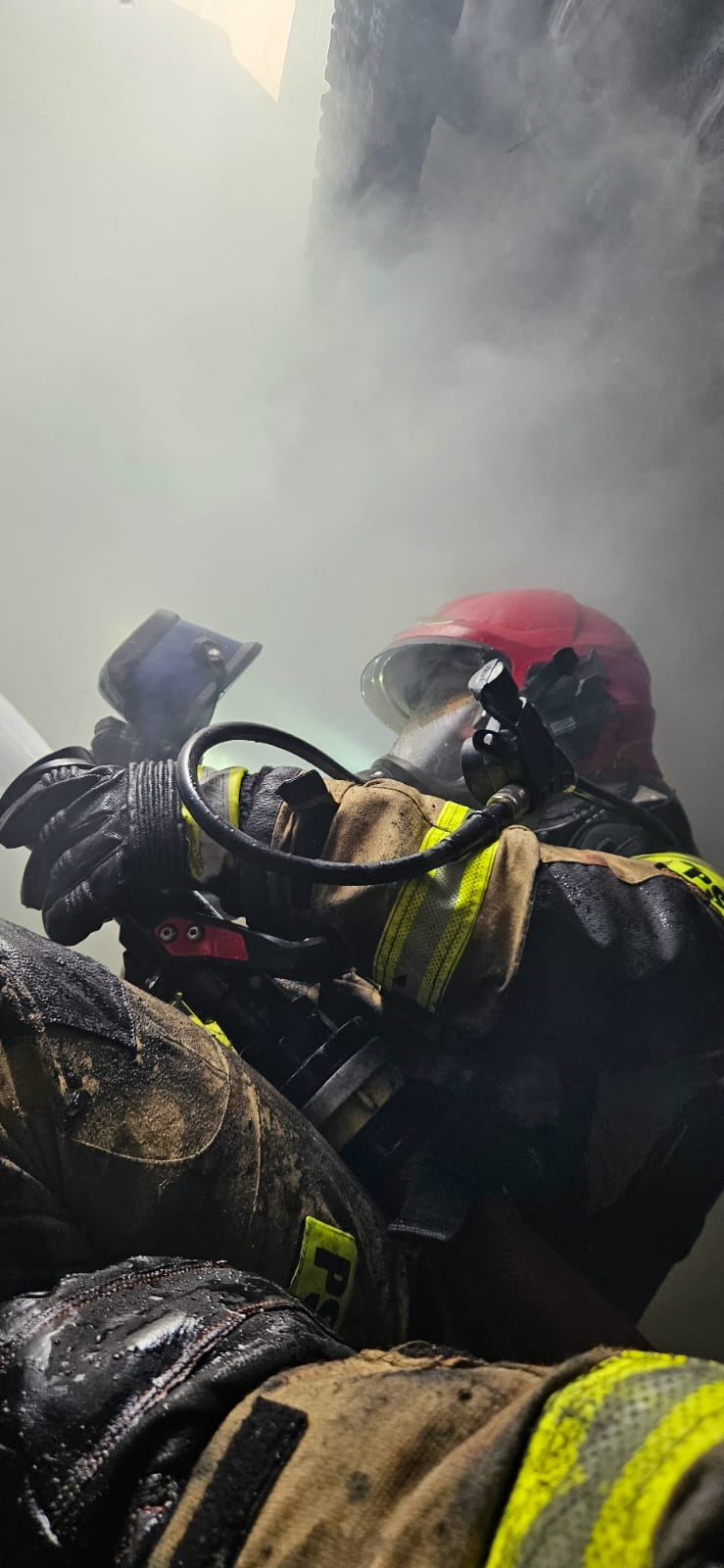 5/6 Pożar domu przy ul. Siedlickiej w Gorzowie