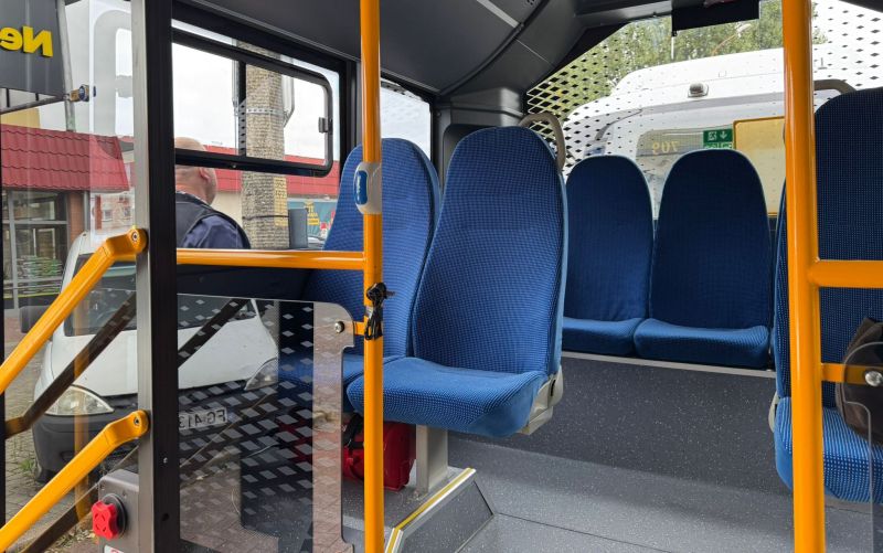 7/9 Przejazd testowy minibusów w Gorzowie