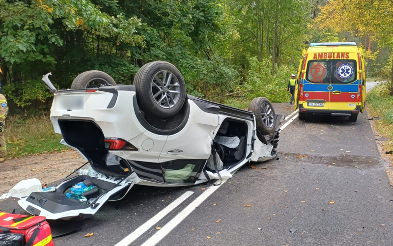 1/4 Dachowanie lexusa koło Lubna