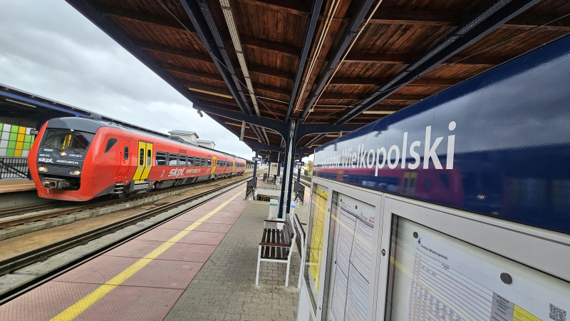 6/6 Pociąg SD85 testuje trasę Gorzów – Poznań