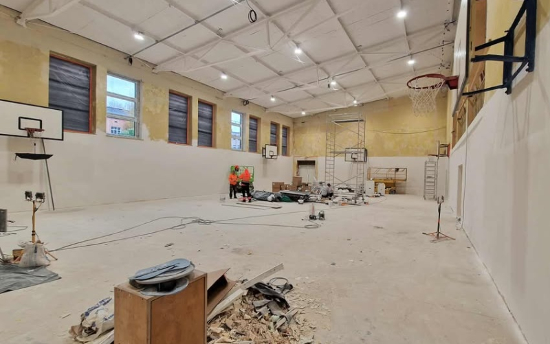 1/7 Remont sali gimnastycznej w  Zespole Szkół Elektrycznych w Gorzowie