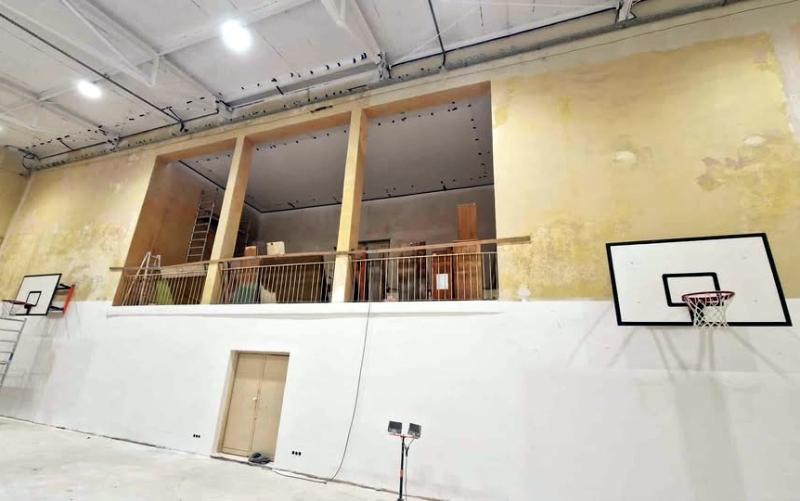 3/7 Remont sali gimnastycznej w  Zespole Szkół Elektrycznych w Gorzowie