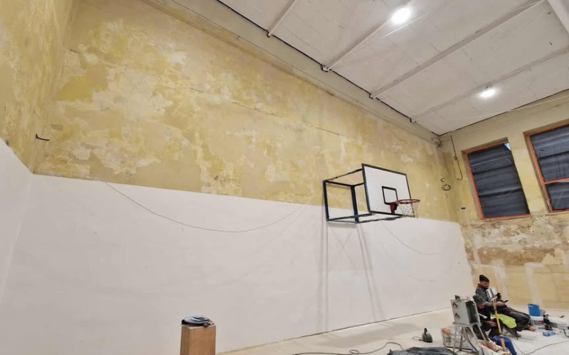 5/7 Remont sali gimnastycznej w  Zespole Szkół Elektrycznych w Gorzowie