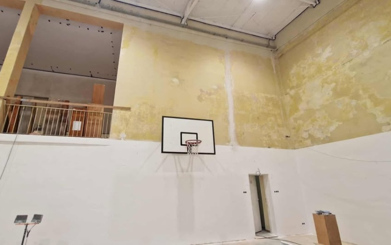 6/7 Remont sali gimnastycznej w  Zespole Szkół Elektrycznych w Gorzowie