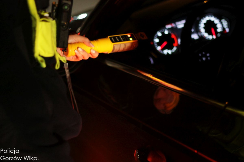 1/9 Wieczorne kontrole trzeźwości w Gorzowie i okolicach