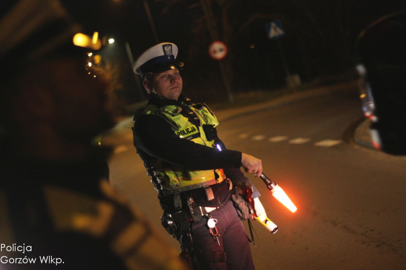 2/9 Wieczorne kontrole trzeźwości w Gorzowie i okolicach
