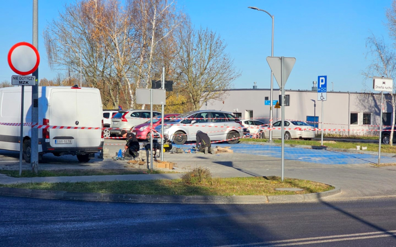 1/5 Montaż szlabanów przy szpitalu w Gorzowie