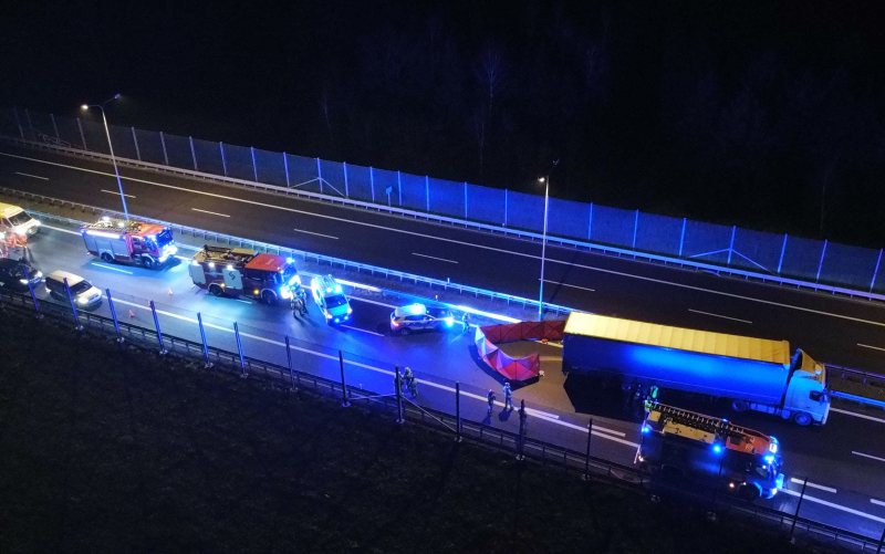 4/7 Śmiertelny wypadek na S3 koło Skwierzyny