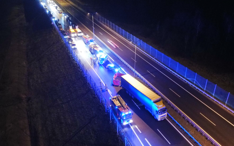 5/7 Śmiertelny wypadek na S3 koło Skwierzyny