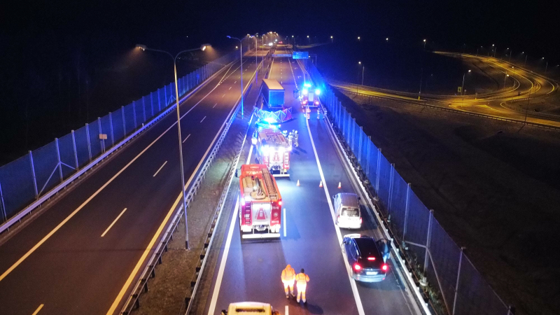 7/7 Śmiertelny wypadek na S3 koło Skwierzyny