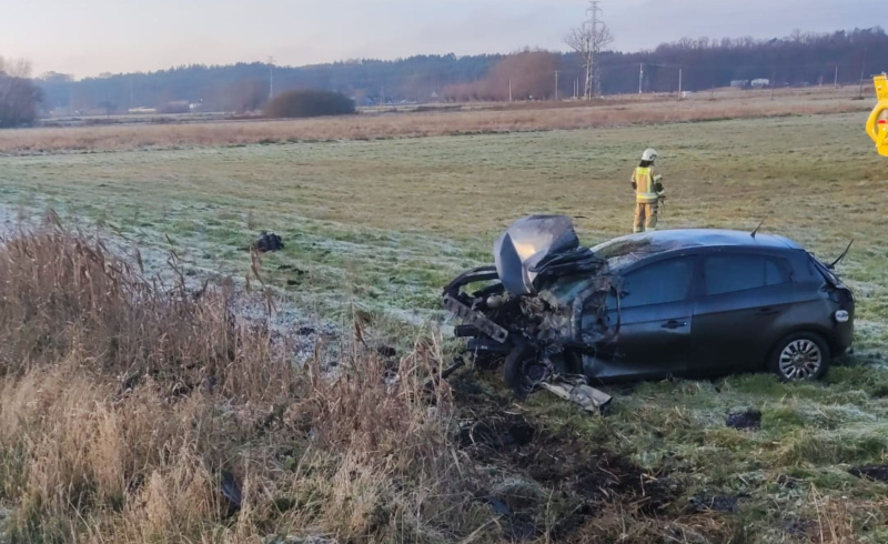 5/5 Zderzenie fiata i szynobusu w Witnicy