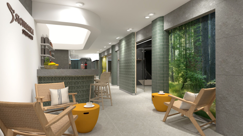 2/17 Wizualizacje strefy odnowy biologicznej w Słowiance