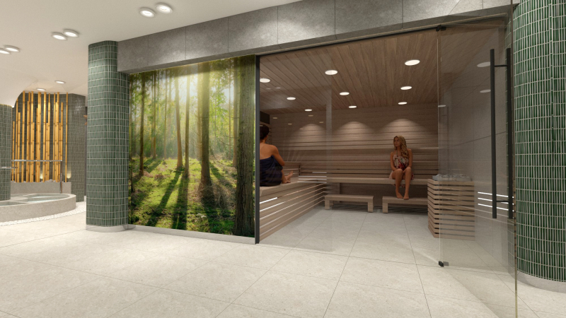 3/17 Wizualizacje strefy odnowy biologicznej w Słowiance