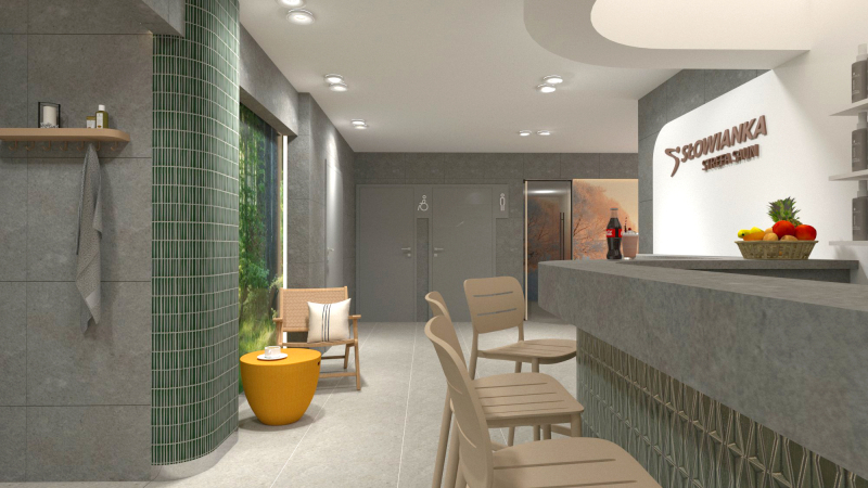 4/17 Wizualizacje strefy odnowy biologicznej w Słowiance