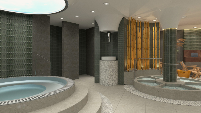 12/17 Wizualizacje strefy odnowy biologicznej w Słowiance