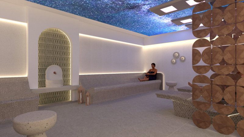 17/17 Wizualizacje strefy odnowy biologicznej w Słowiance