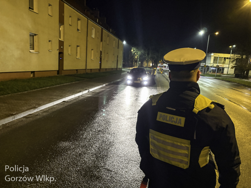 6/6 Poranne kontrole trzeźwości na os. Staszica w Gorzowie