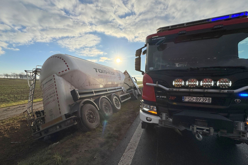 1/5 Wypadek na obwodnicy Strzelec Krajeńskich