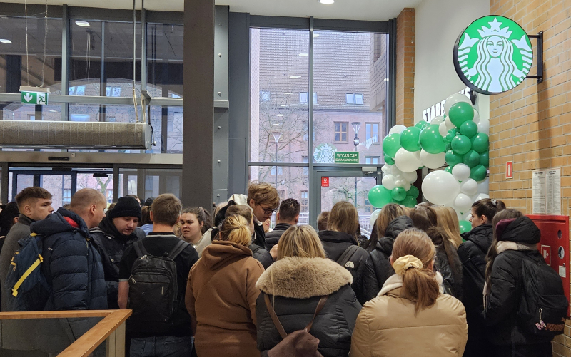 1/7 Otwarcie Starbucksa w Gorzowie