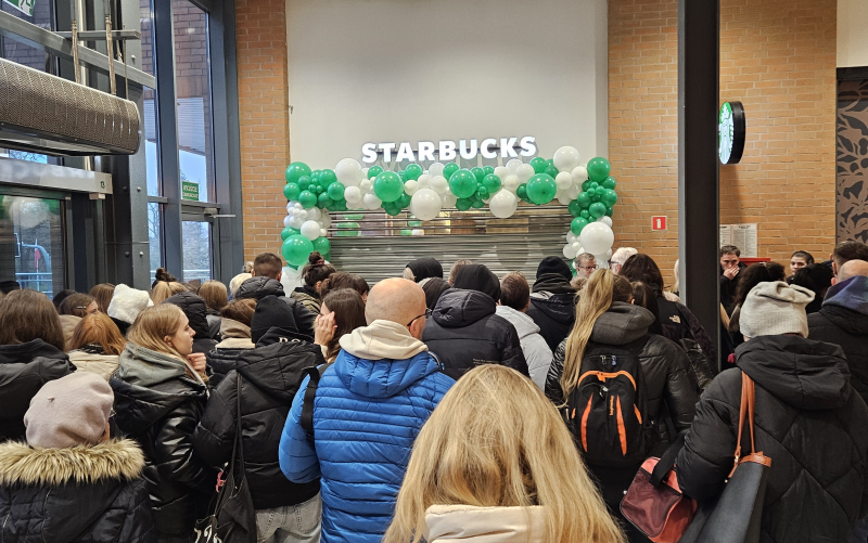 2/7 Otwarcie Starbucksa w Gorzowie