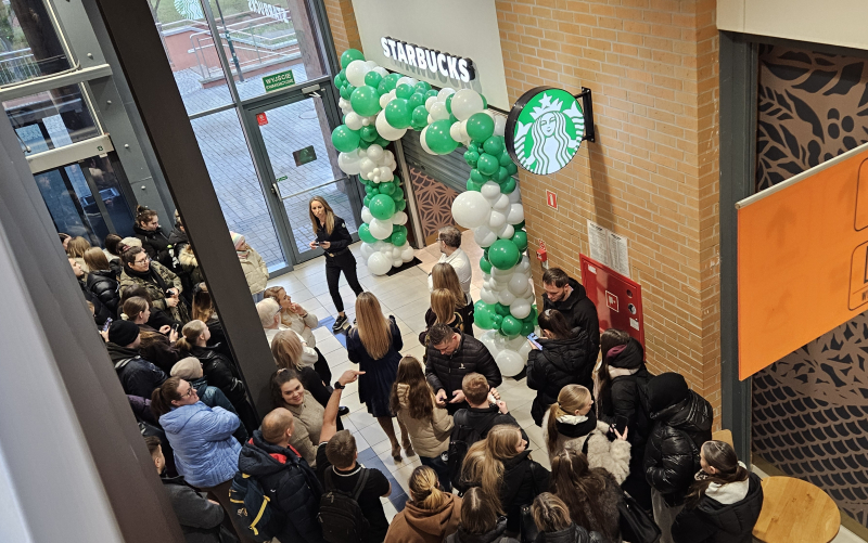 3/7 Otwarcie Starbucksa w Gorzowie