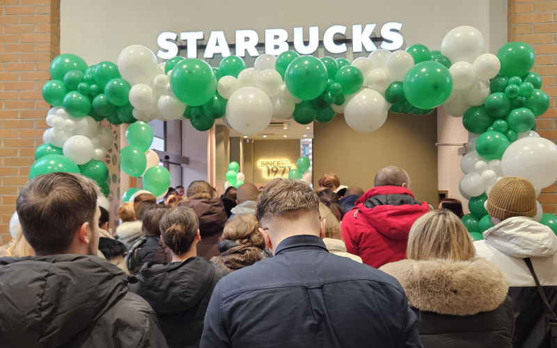 5/7 Otwarcie Starbucksa w Gorzowie