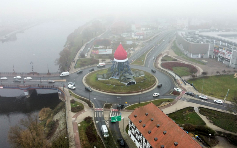 8/9 Czapka św. Mikołaja zawisła na Dominancie w Gorzowie