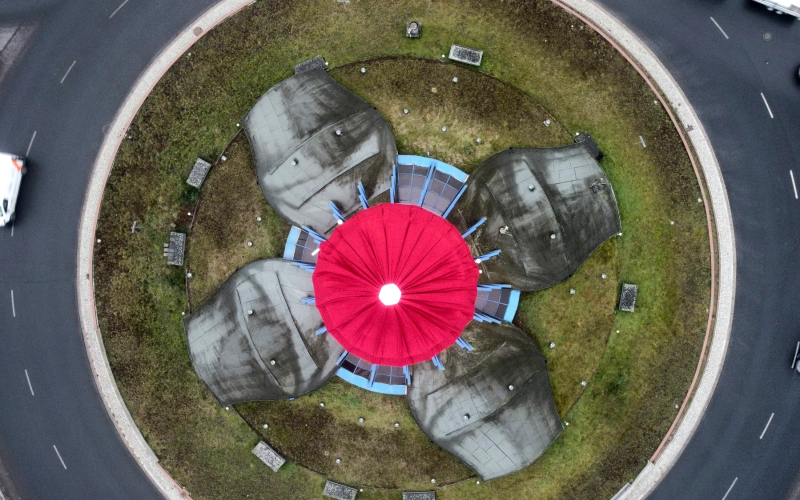 9/9 Czapka św. Mikołaja zawisła na Dominancie w Gorzowie