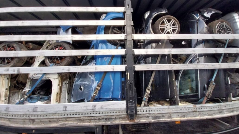 1/4 Nielegalny transport odpadów zatrzymany przez ITD