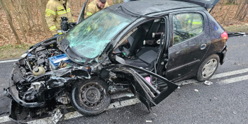 Wypadek w Wysokiej pod Gorzowem. Kilka osób rannych