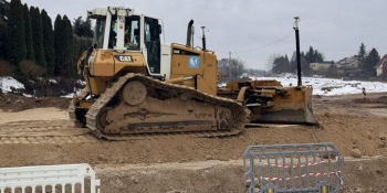 Prace przy budowie północnej obwodnicy